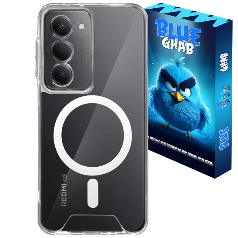 کاور بلو قاب مدل مگ سیف کد 01 مناسب برای گوشی موبایل شیائومی Redmi 15