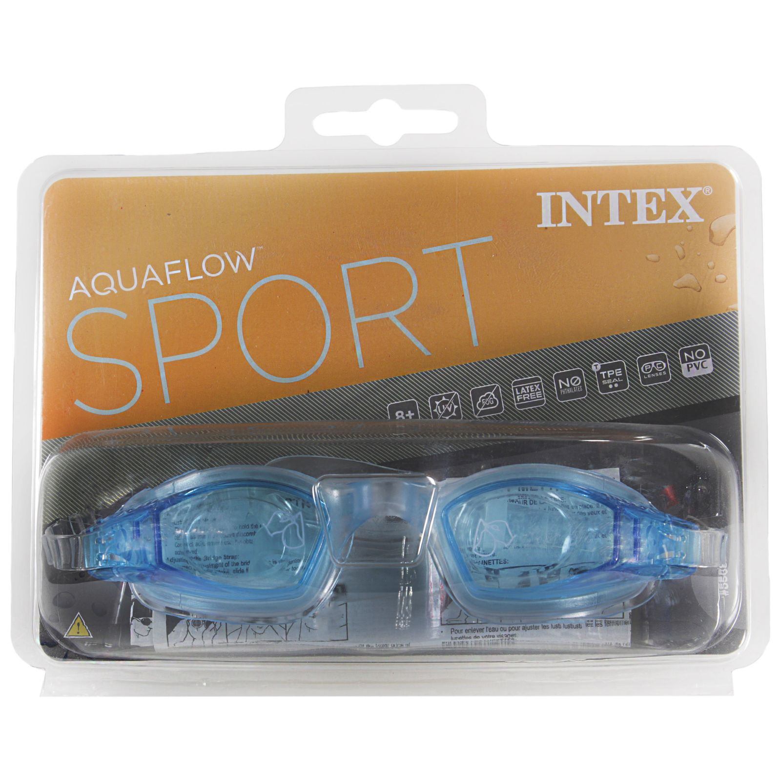 عینک شنا اینتکس مدل Aquaflow کد 0012 -  - 1