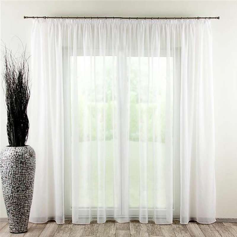 پرده مدل دوخت ساده حریر شاین سایز 300x280 سانتیمتر