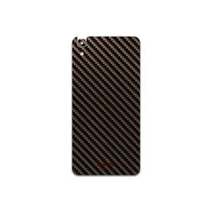 MAHOOT Glossy-Brown-Fiber Cover Sticker for Huawei Y6 2015