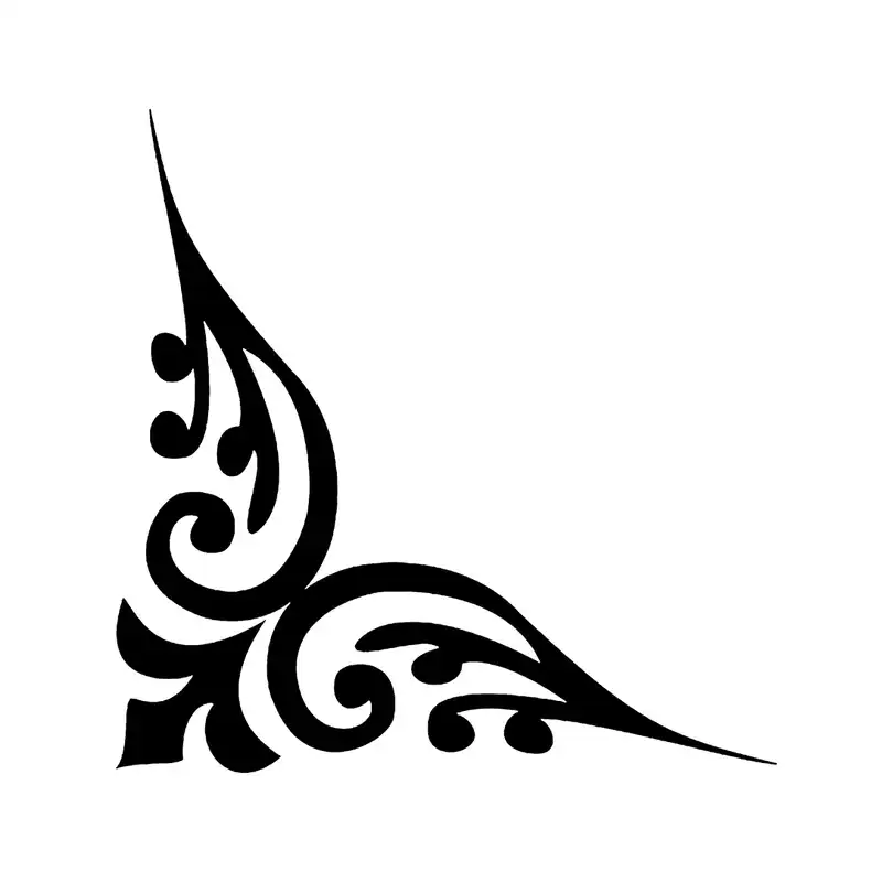 شابلون باتیس آرت طرح حاشیه کد 50-397