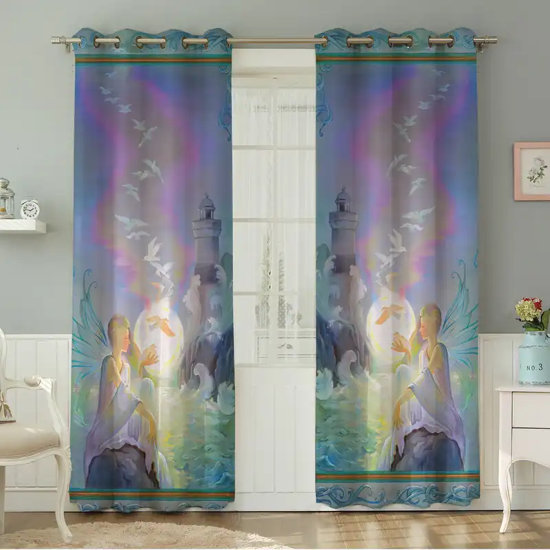 پرده نیروانا طرح مدرن مدل مخمل کد 4973 سایز 140×280 سانتی متر