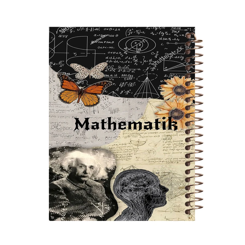 دفتر مشق 60 برگ طرح ریاضی کد M440