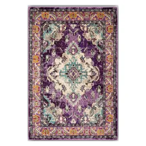 فرش پارچه‌ای مدل وینتیج نقشین