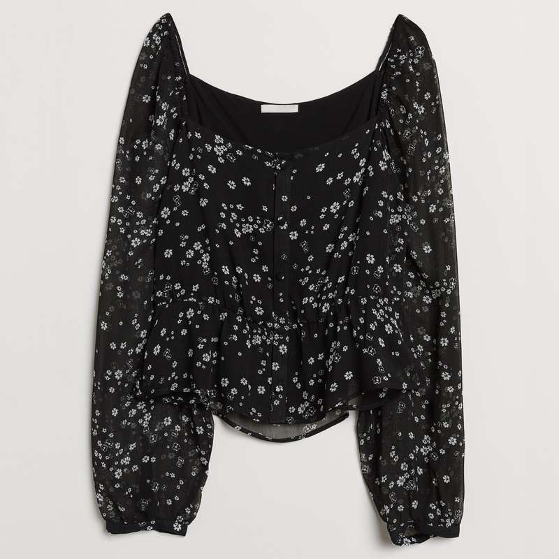 بلوز زنانه اچ اند ام مدل 0691267004