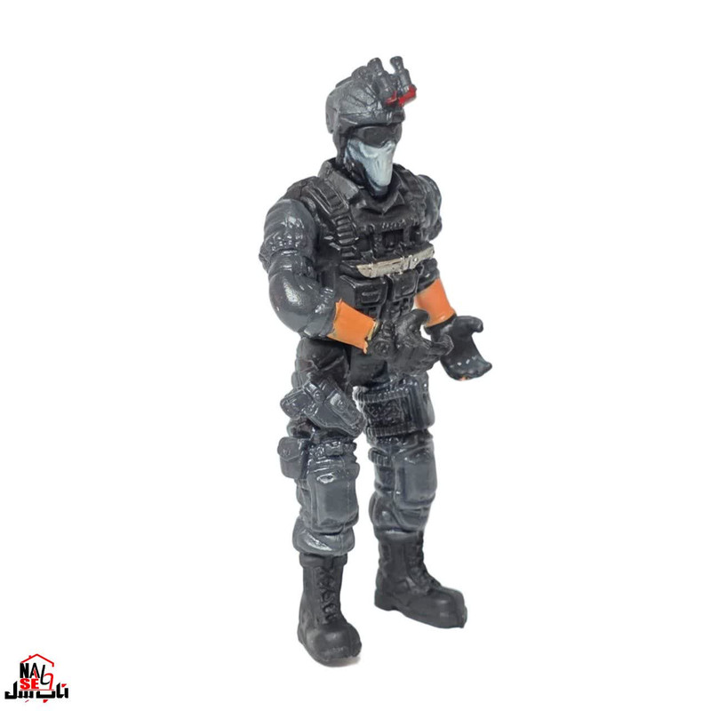 فیگور ناب سل مدل سرباز کد SPECIAL POLICE NAAB004 ارتفاع 10 سانتی متر