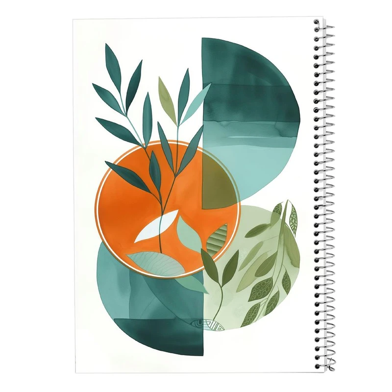 دفتر ژورنال نویسی 50 برگ مدوپد مدل نقطه ای طرح اشکال فانتزی کد DF16064