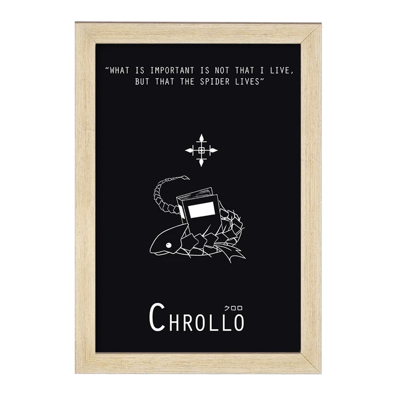 تابلو خندالو مدل نماد کرولو انیمه هانتر ایکس هانتر Hunter × Hunter  کد 11928