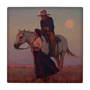 زیر لیوانی طرح غروب وحشی کد    3238598_361