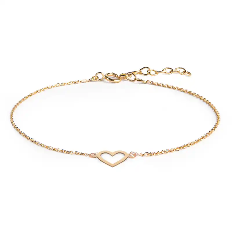 پابند طلا 18 عیار زنانه ریسه گالری مدل 2053