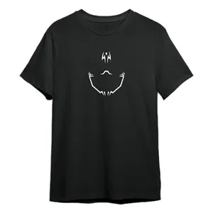 تی شرت آستین کوتاه زنانه مدل Sukuna کد M07 رنگ مشکی 