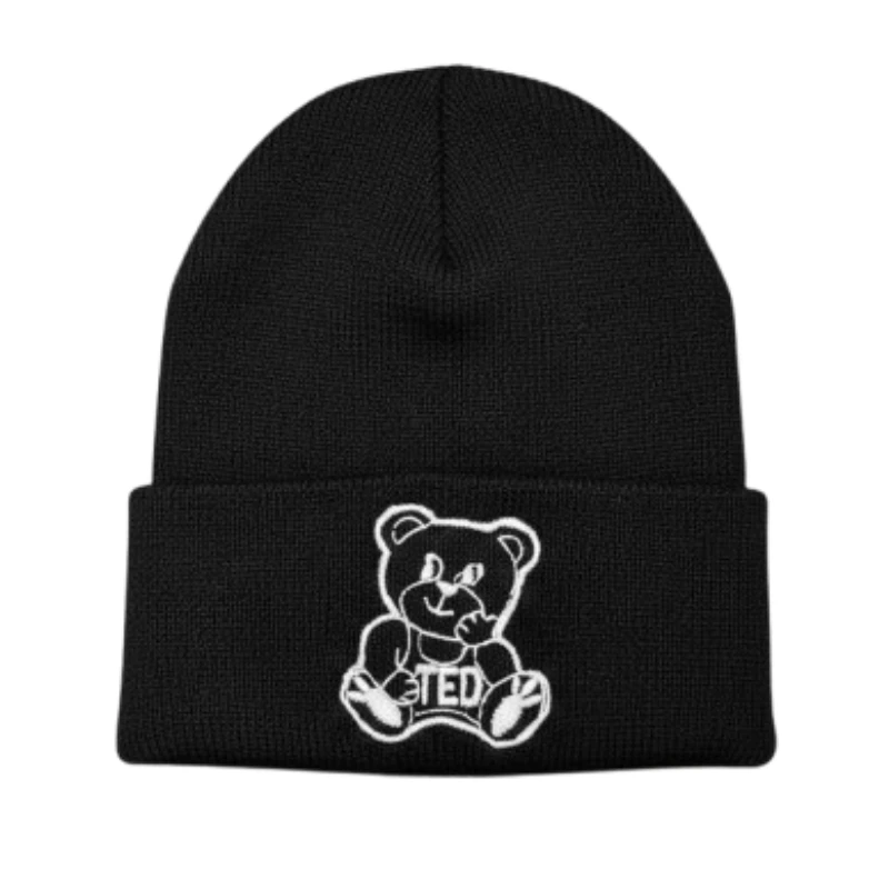 کلاه زنانه مدل گلدوزی خرس