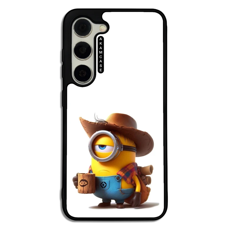 کاور آکام مدل AMC-WSGS23-MINIONS16 مناسب برای گوشی موبایل سامسونگ Galaxy S23