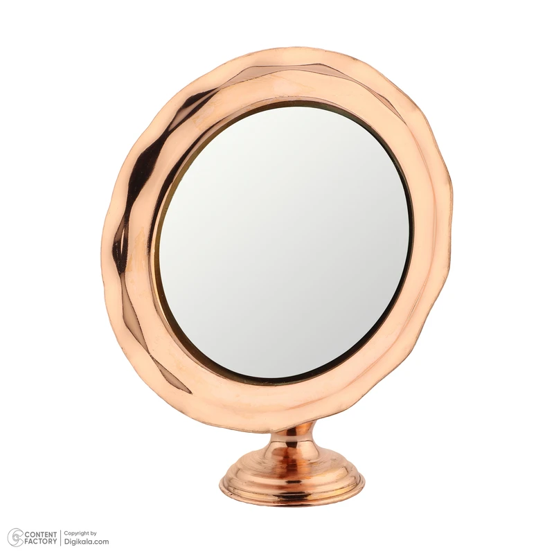 عکس شماره 4 : آینه و شمعدان مسی مدل 2