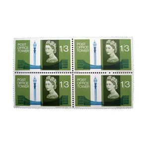 تمبر یادگاری طرح علمی مدل POST TOWER کد T-35 مجموعه 4 عددی