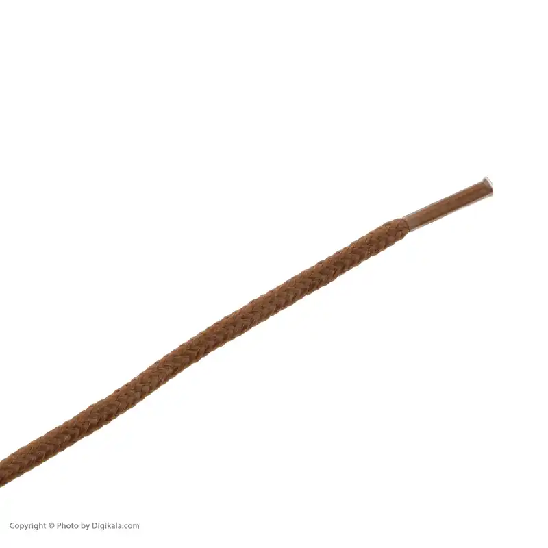 بند کفش مدل 100 رنگ قهوه‌ای بسته 2 عددی