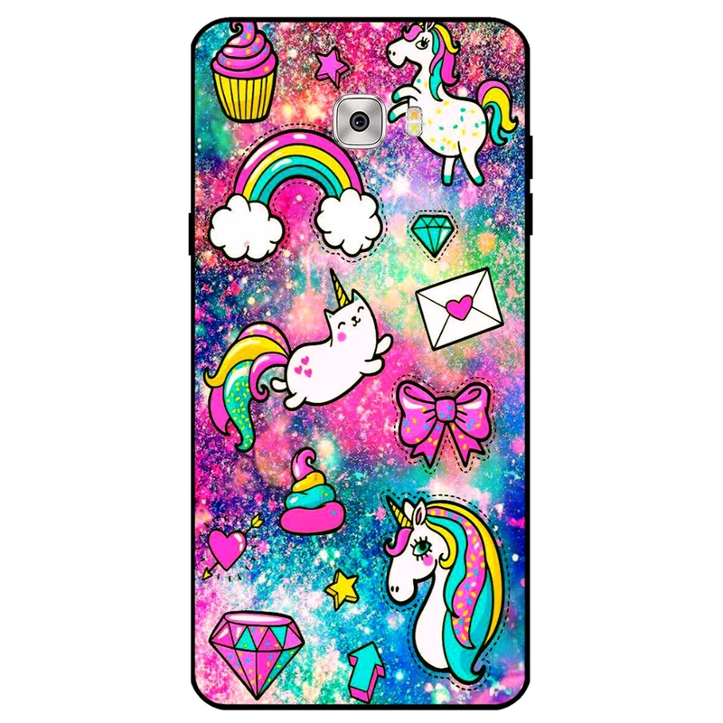 کاور مگافون طرح تک شاخ مدل 8155 مناسب برای گوشی موبایل سامسونگ Galaxy C5 