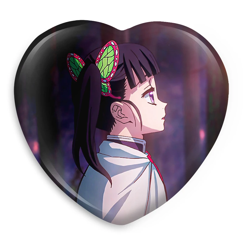 پیکسل خندالو طرح کانائو سویوری انیمه شیطان کش مدل قلبی کد 11474