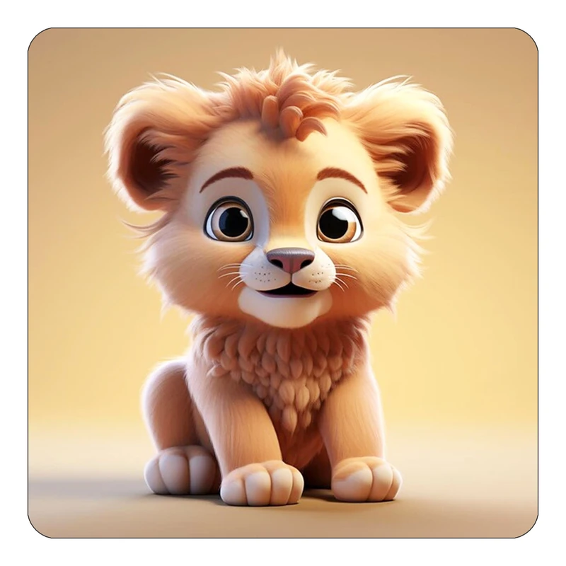 مگنت کاکتی طرح حیوانات کارتونی مدل mp27266