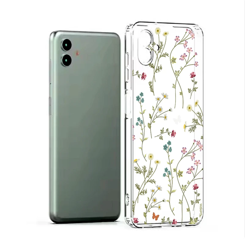 کاور طرح Nice Flower مناسب برای گوشی موبایل سامسونگ Galaxy A06