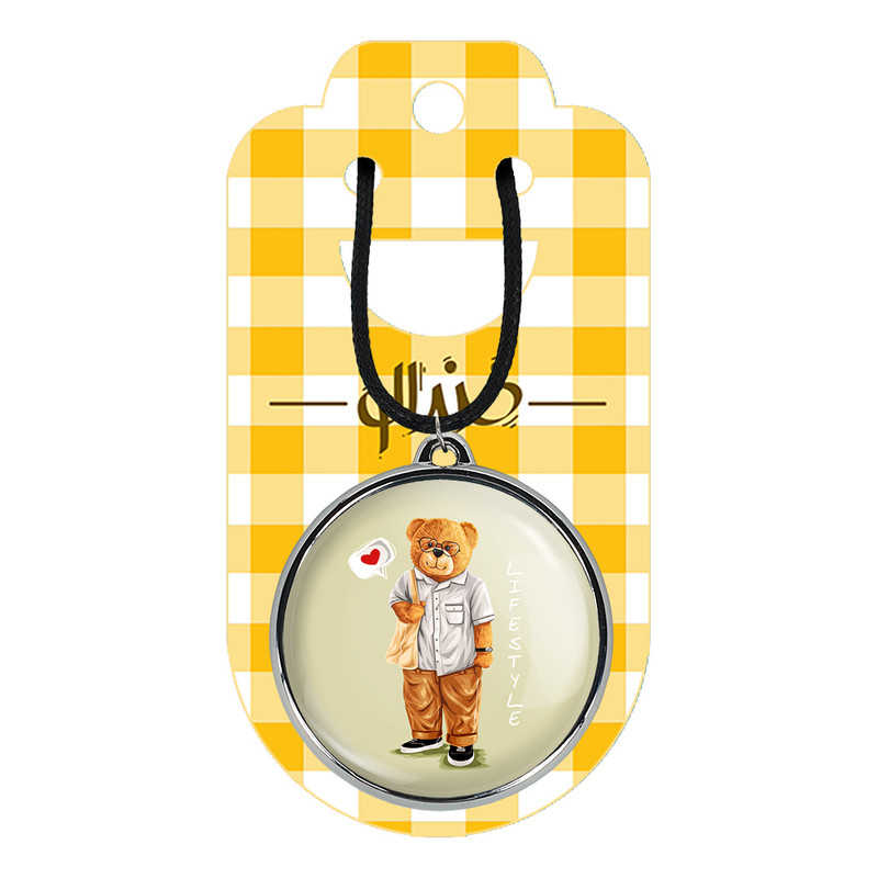 گردنبند خندالو مدل تدی Teddy کد 2615326158