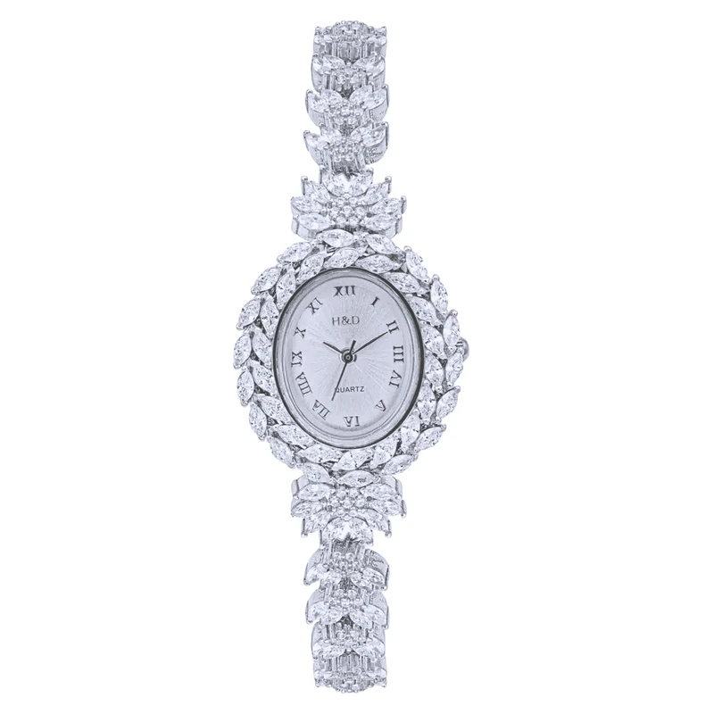 ساعت مچی عقربه ای نقره زنانه مدل ماه 0111