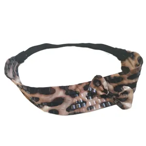 هدبند زنانه مدل پلنگی 