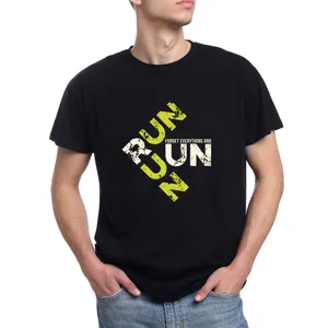تی شرت آستین کوتاه مردانه مدل run
