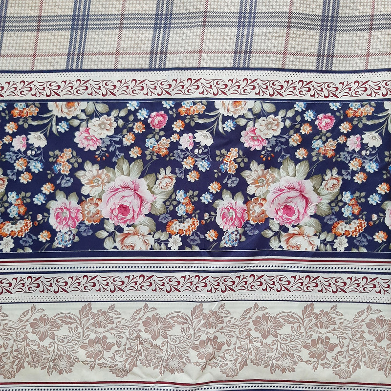 ملحفه مدل روانداز LS 517 یک نفره سایز 140×220 سانتی متر
