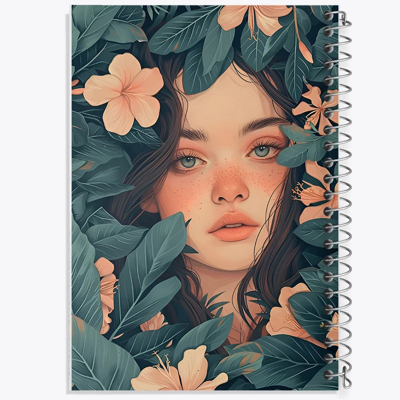 دفتر مشق 100 برگ خندالو طرح دخترانه کد N3830