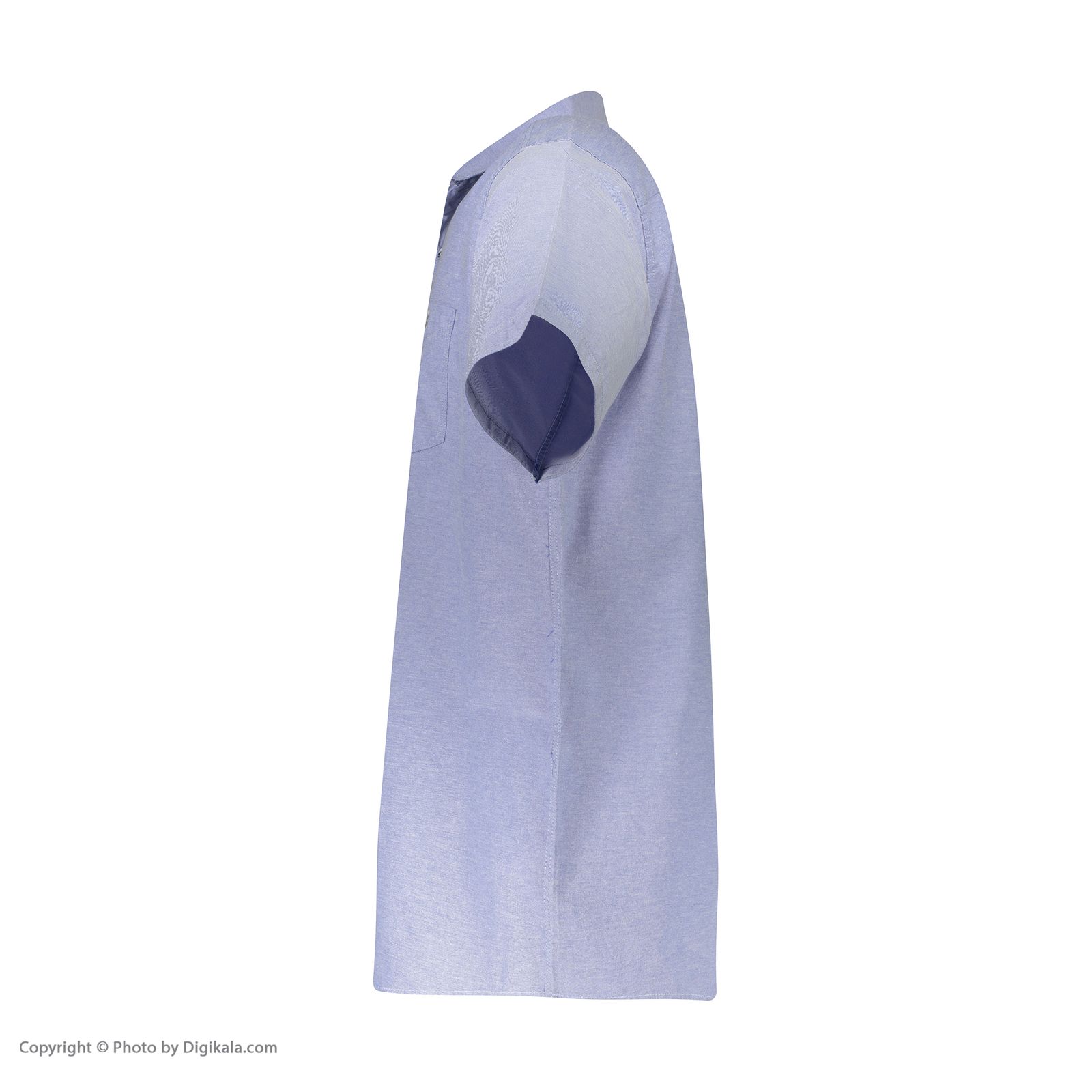 پیراهن آستین کوتاه مردانه نیو نیل مدل PM107-BLUE -  - 3