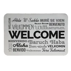 پادری طرح welcome کد 8483 سایز 80 × 50 سانتی متر