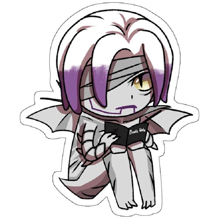 استیکر لپ تاپ مدل Rem Chibi