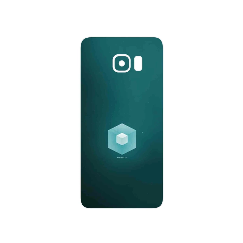 برچسب پوششی ماهوت مدل Minimal Cube icon مناسب برای گوشی موبایل سامسونگ Galaxy S6 Edge