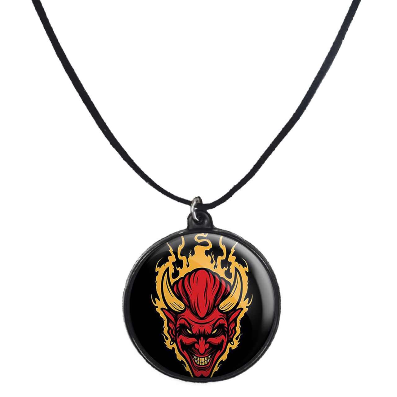 گردنبند پرمانه طرح خفن کد pmb.6050 مدل دو طرفه