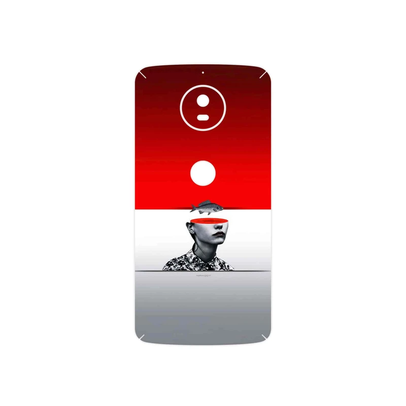 برچسب پوششی ماهوت مدل Collage of surreal Portrait of Women 1 مناسب برای گوشی موبایل موتورولا Moto G5S