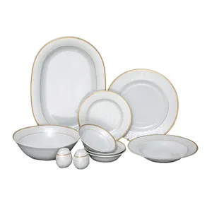 سرویس غذاخوری 28 پارچه 6 نفره مقصود مدل هنریک