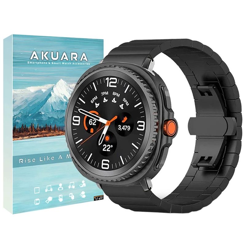 بند آکوآرا مدل 1Bead مناسب برای ساعت هوشمند سامسونگ Galaxy Watch 8 40mm/44mm/Classic 46mm