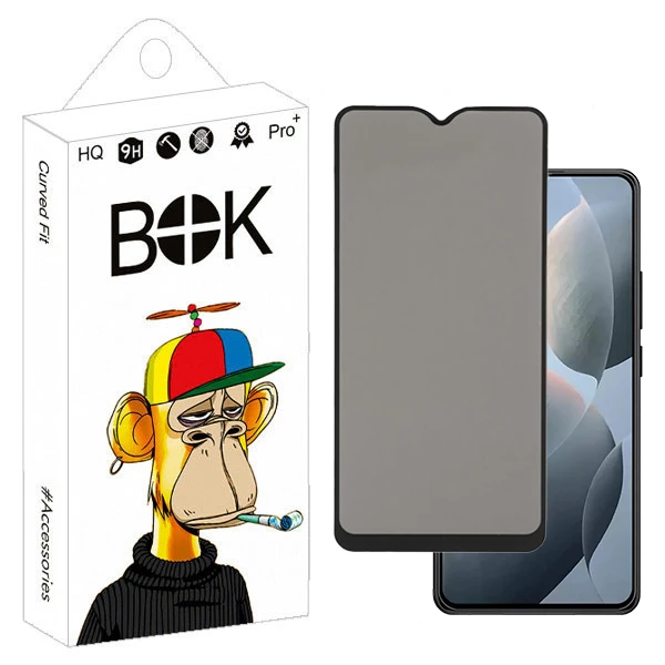 محافظ صفحه نمایش حریم شخصی بوک مدل Veil مناسب برای گوشی موبایل شیائومی Poco x6 Pro