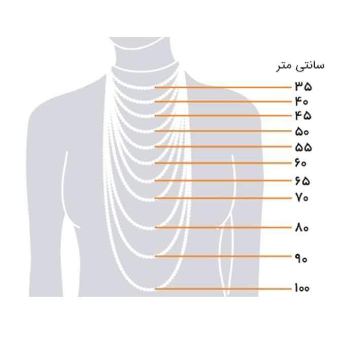 گردنبند طلا 18 عیار زنانه مانچو مدل چشم نظر کد sfg656 -  - 6