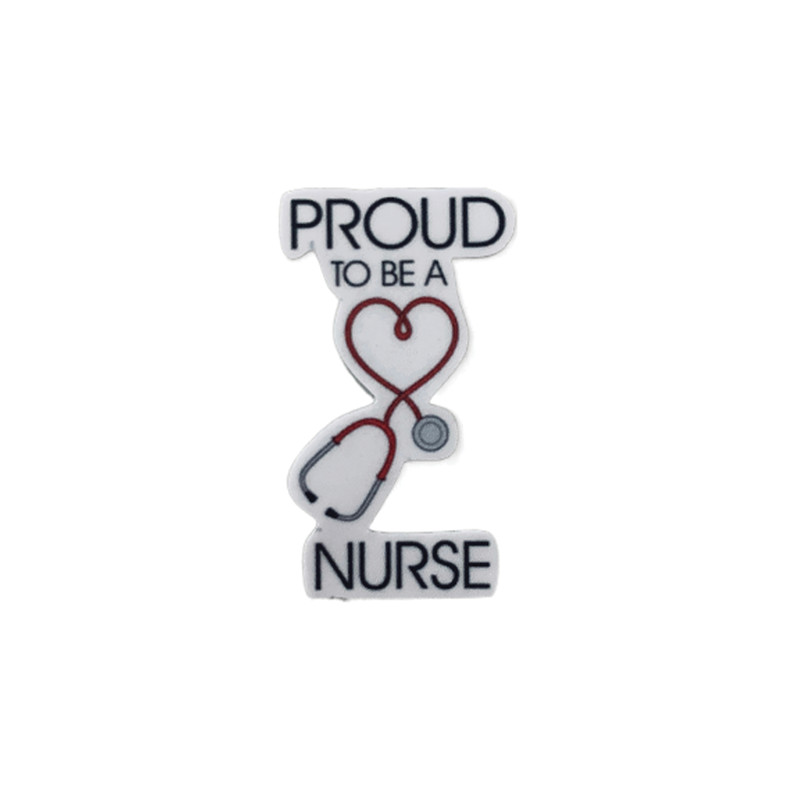 استیکر لپتاپ طرح Proud to be a nurse کد 7