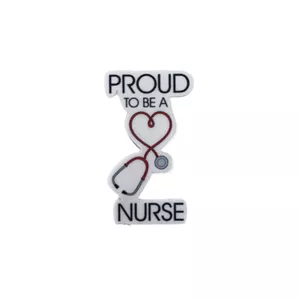 استیکر لپتاپ طرح Proud to be a nurse کد 7