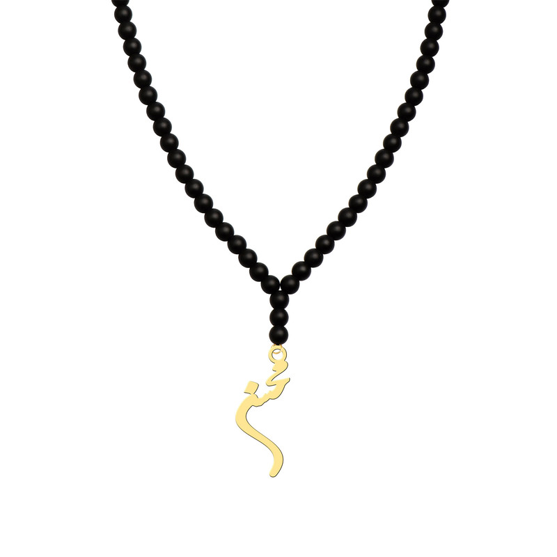 گردنبند طلا 18 عیار زنانه کرابو طرح محسن مدل Kr71427