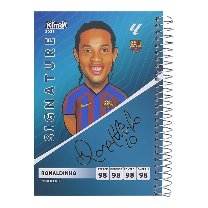 دفتر یادداشت 100 برگ مدل کیمدی رونالدینیو