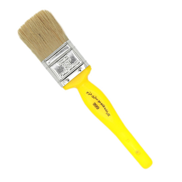 قلم مو نقاشی کارخانه قلم مو سازی خرم کد 999 سایز 4 سانتی متر