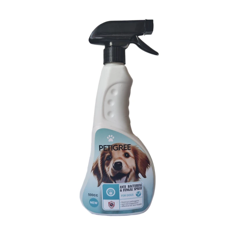 اسپری ضدعفونی کننده سگ پتی گری مدل ANTI BACTERIAL حجم 500 میلی لیتر