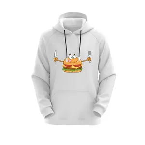 هودی زنانه مدل ساندویچ کد J263 رنگ سفید