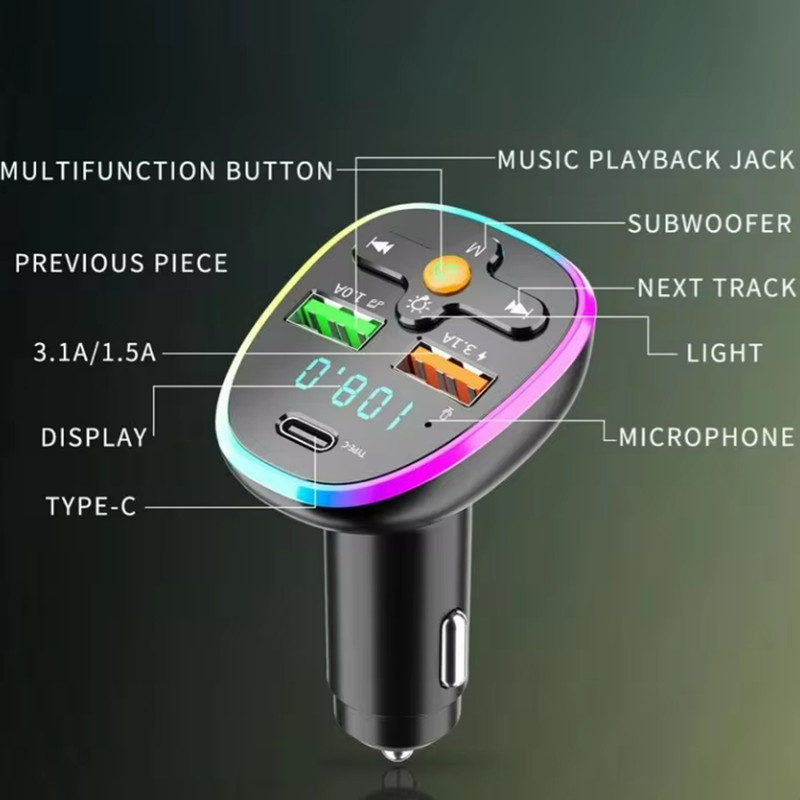 پخش کننده اف ام خودرو شارک مدل Q12