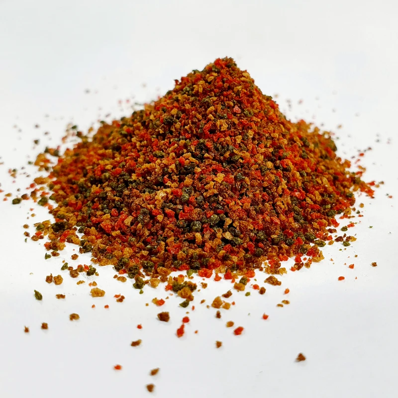 عکس شماره 3 : غذای ماهی مالزی مدل میکرو پلت میکس اسپرولینا کالر حجم ۲۸۰ میلی لیتر