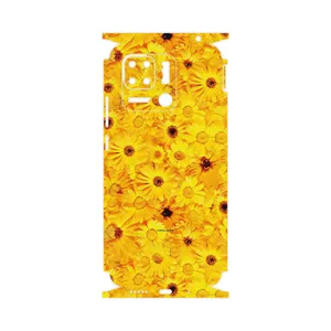 MAHOOT Yellow_Flower-FullSkin Cover Sticker for Xiaomi Redmi 10 Power